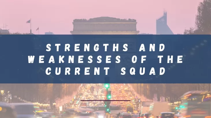 Strengths and Weaknesses of the Current Squad